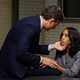 Whatever Olivia (Kerry Washington) told Fitz (Tony Goldwyn) about freeing her dad, it worked because he totally forgave her.
Eric McCandless/ABC
